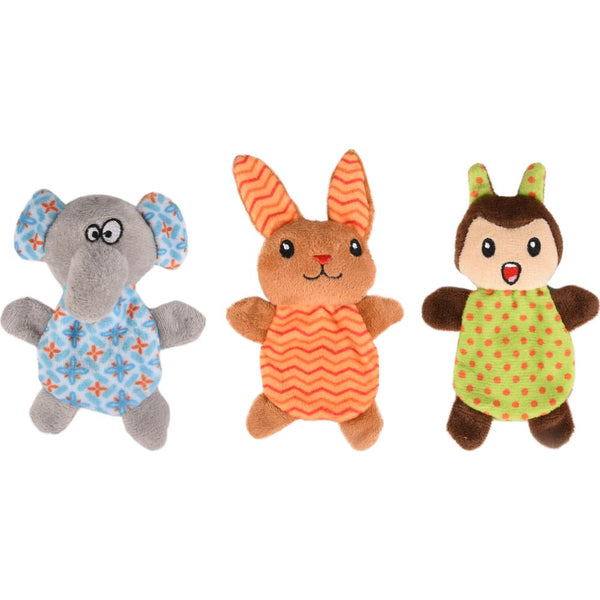 Jchat kirk lapin/éléphant/écureuil assortiment
