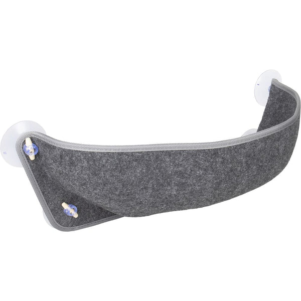 Hamac fenêtre benji feutre gris 62x24,5x22,5cm