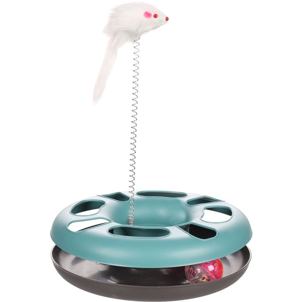 Jchat laetitia bleu cercle 24x24x32cm