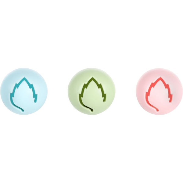 Jchat balles iris rose/vert/bleu 4cm