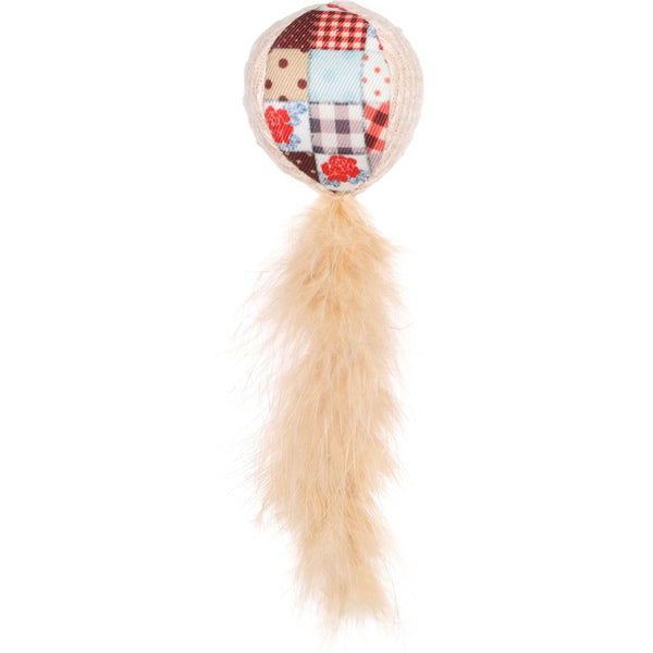 Jchat vinta balle + plume 15cm