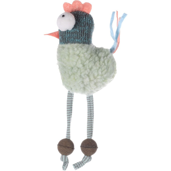 Jchat quinty poule bleu 20cm