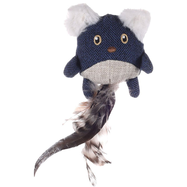 Jchat jeany souris bleu 45cm