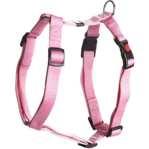 Harnais h ziggi rose m 45-65cm 20mm