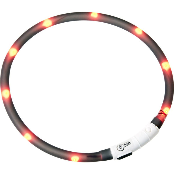 Collier led nera noir 20-70cm 16mm