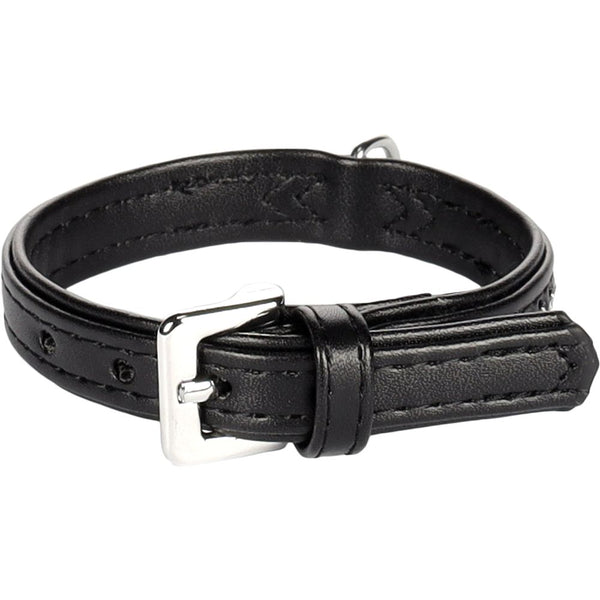 Collier monte carlo noir s/m 17-22cm 14mm