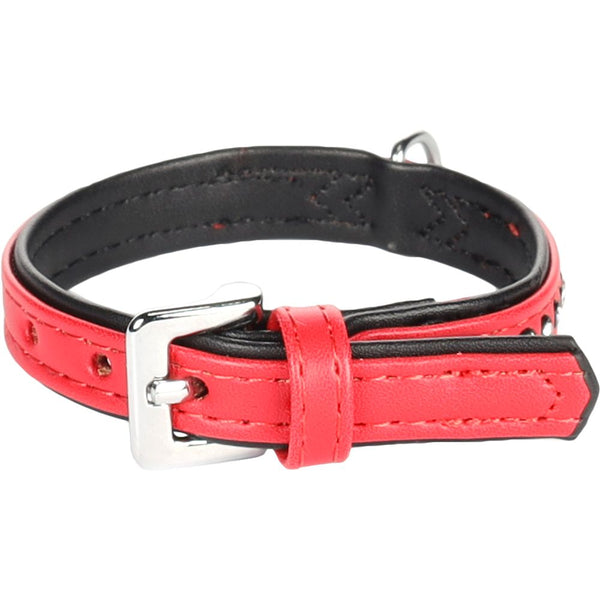Collier monte carlo rouge s/m 17-22cm 14mm