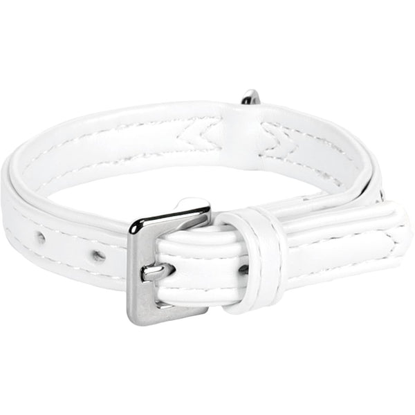 Collier monte carlo blanc s/m 17-22cm 14mm