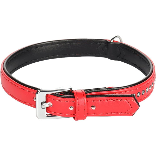 Collier monte carlo rouge l 33-37cm 16mm