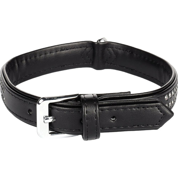 Collier monte carlo noir l/xl 34-39cm 22mm