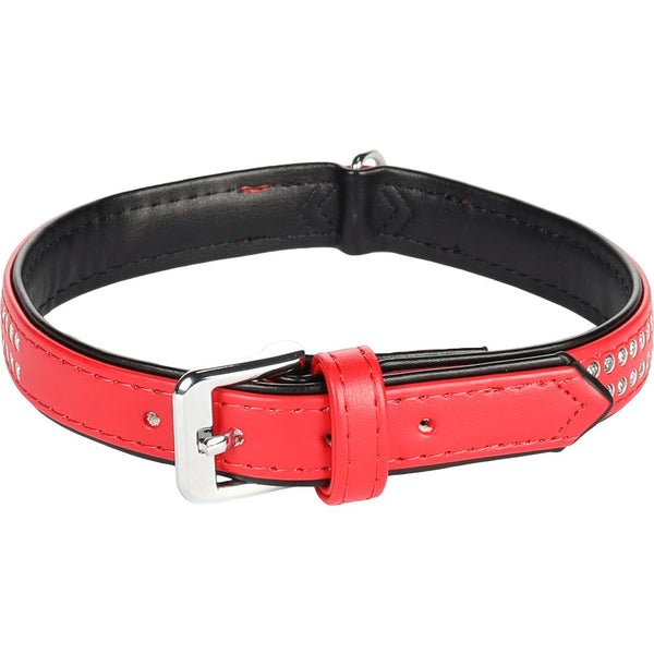 Collier monte carlo rouge xl 41-44cm 22mm