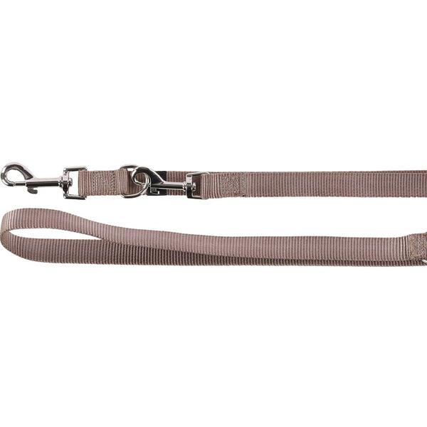 Laisse d'entraînement ziggi taupe 200cm 20mm