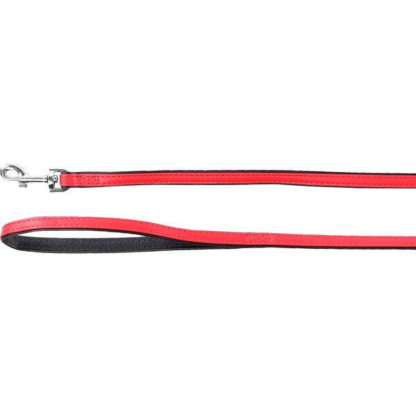 Laisse monte carlo rouge 110cm 14mm