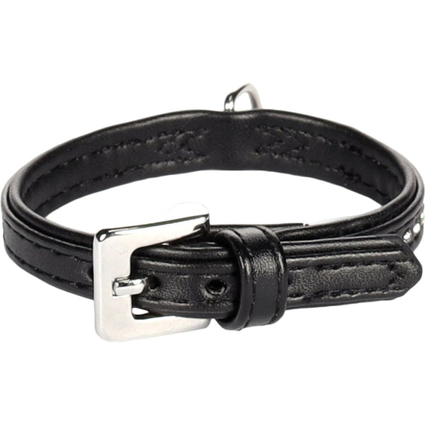 Collier monte carlo noir s 17-20cm 11mm