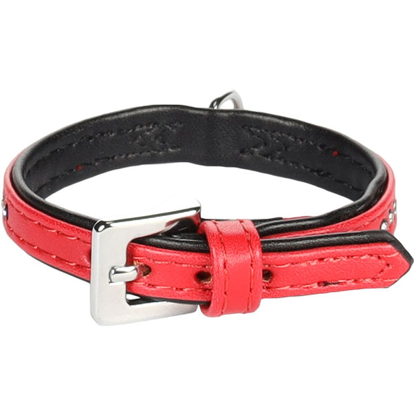 Collier monte carlo rouge s 17-20cm 11mm
