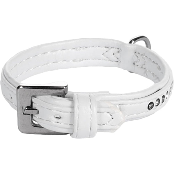 Collier monte carlo blanc s 17-20cm 11mm